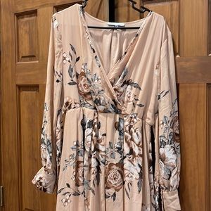 Woman’s floor length Baltic born dress size XL